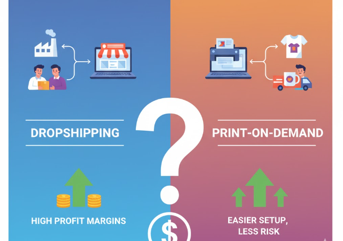 Dropshipping vs Print-on-Demand: Which Makes More Money?