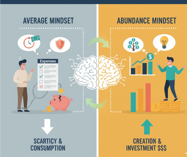 Money Mindset Shifts That Separate the Rich from the Average