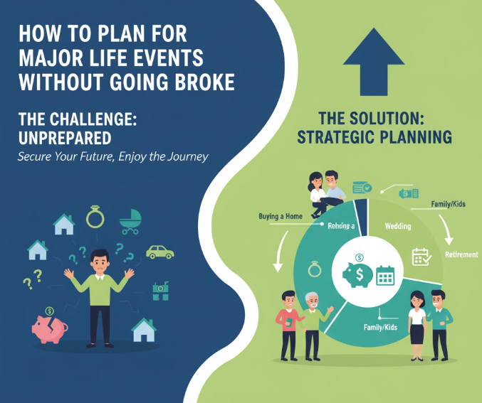 How to Plan for Major Life Events Without Going Broke