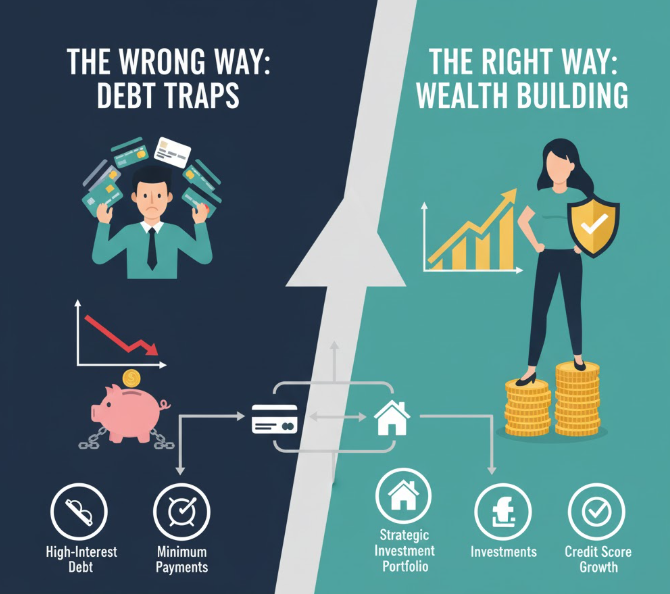How to Use Credit Wisely to Build Long-Term Wealth