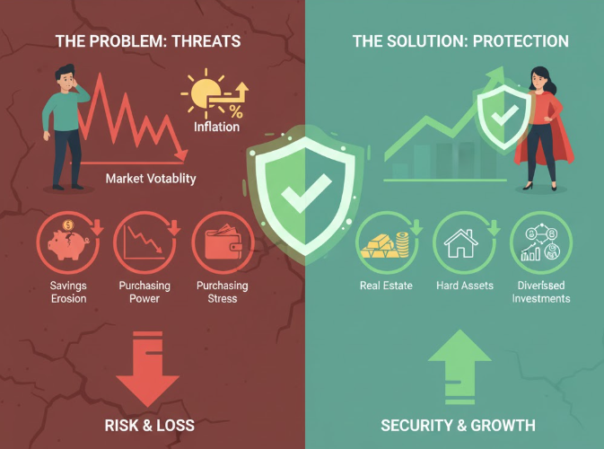 How to Protect Your Wealth from Inflation and Market Volatility