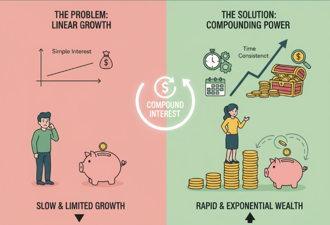 The Power of Compound Interest — How Small Investments Grow Big