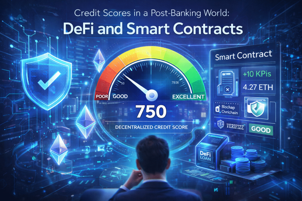 Credit Scores in a Post-Banking World: DeFi and Smart Contracts