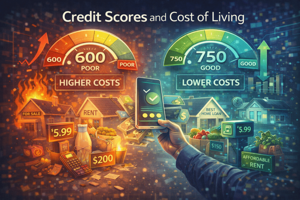 Credit Scores and Cost of Living: Why More People Are Seeing Drops