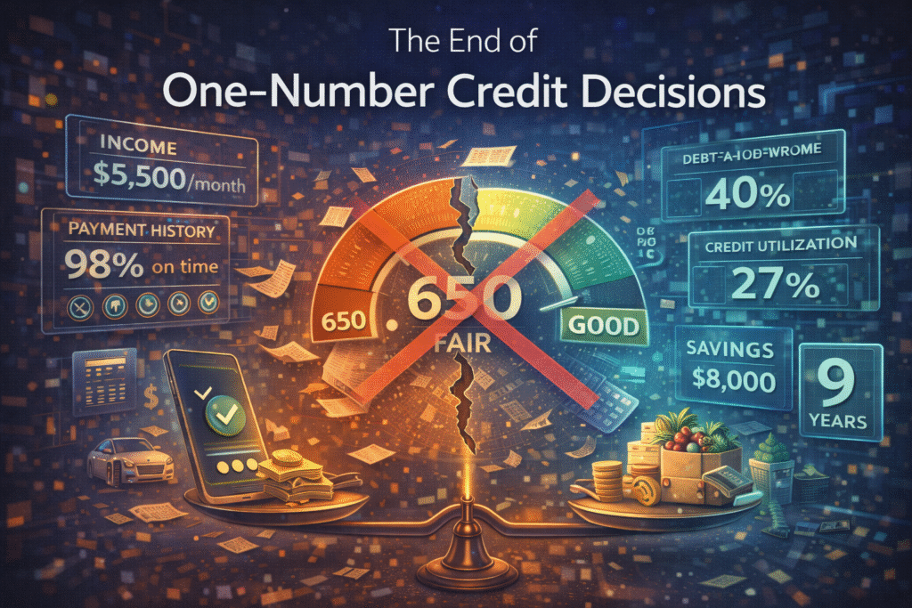 7 Ways To Empower Finances Today The End of One-Number Credit Decisions